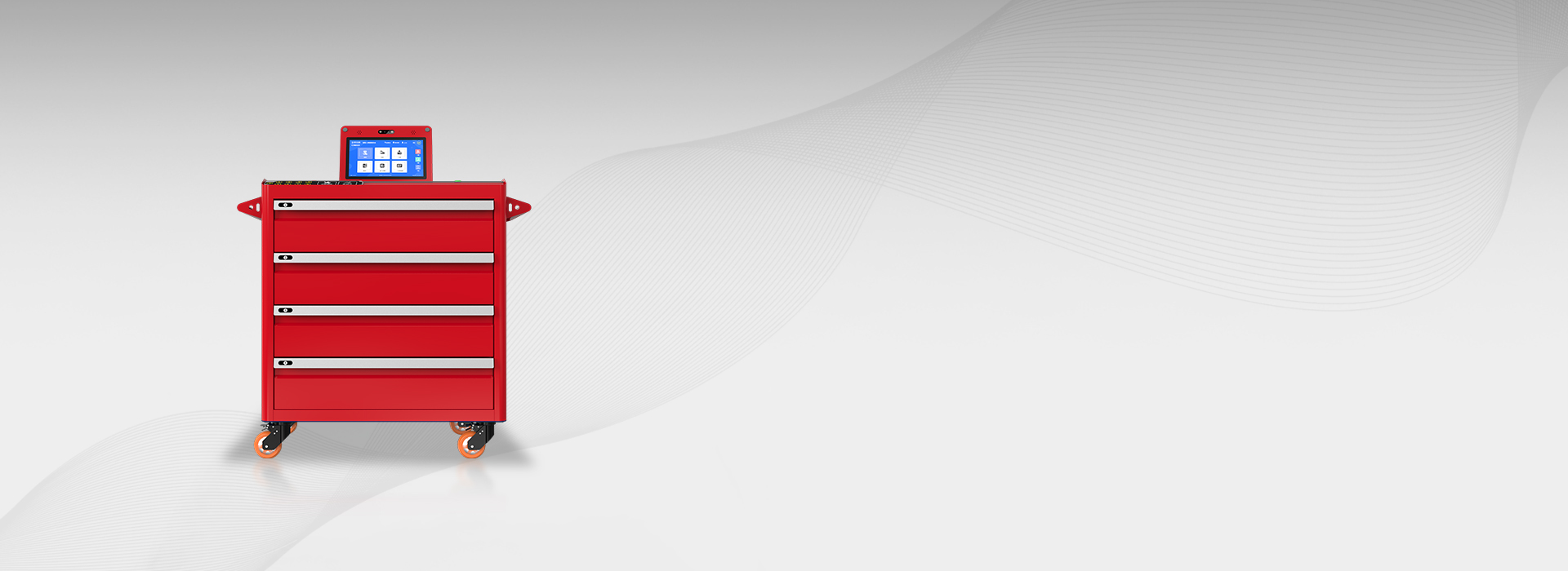 CK-GTC4 INDUSTRIAL RFID TOOL CART（images 1）