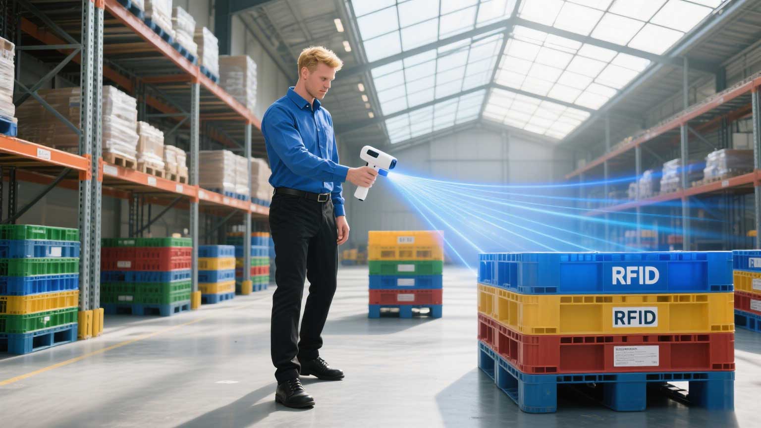 How does UHF RFID technology fundamentally differ from other RFID types?​