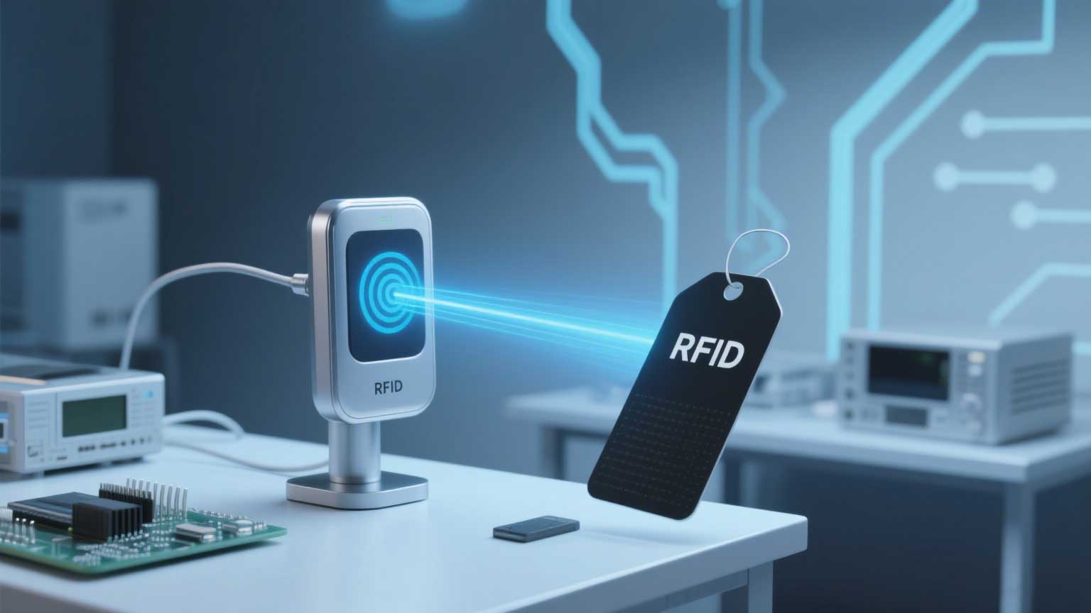 What is the fundamental working principle of RFID tags?​