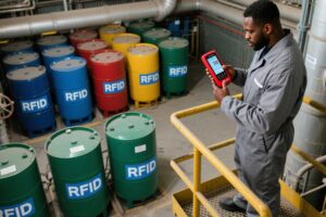 How does an RFID handheld terminal eliminate ma...