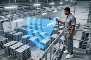 How does UHF RFID technology fundamentally diff...