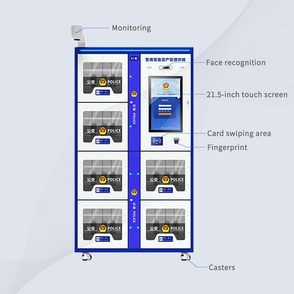 CK-GPC68 RFID Police Equipment Cabinet（images 3）