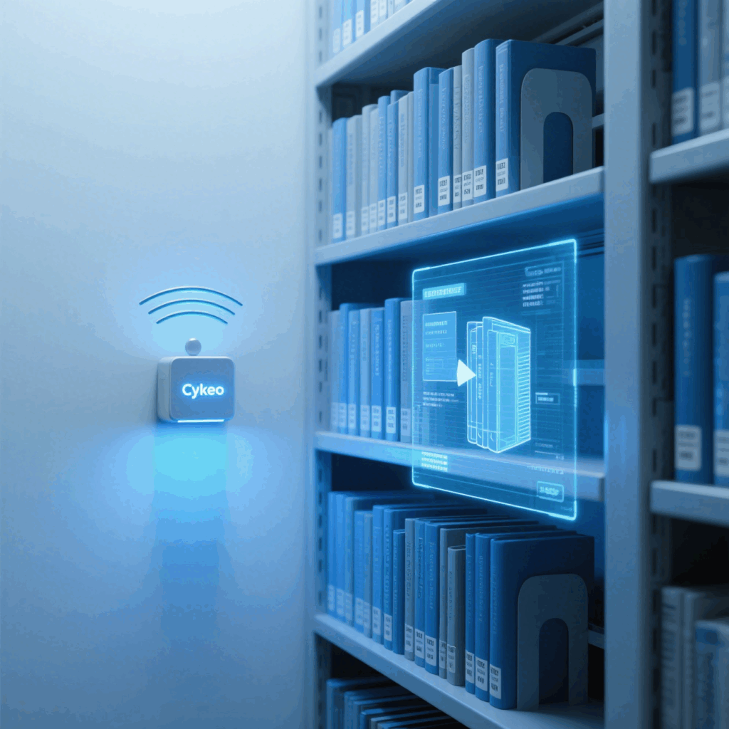  Cykeo UHF RFID antennas, with their stable and reliable performance, ensure accurate positioning of archival materials.