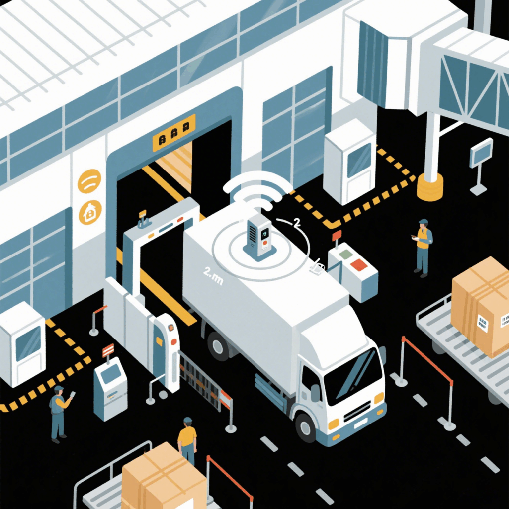 RFID Reader Application in Logistics Warehouse