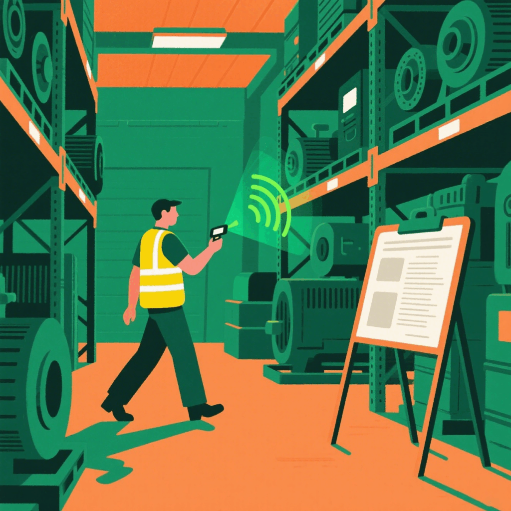 RFID Reader 2M Range Application in Asset Management