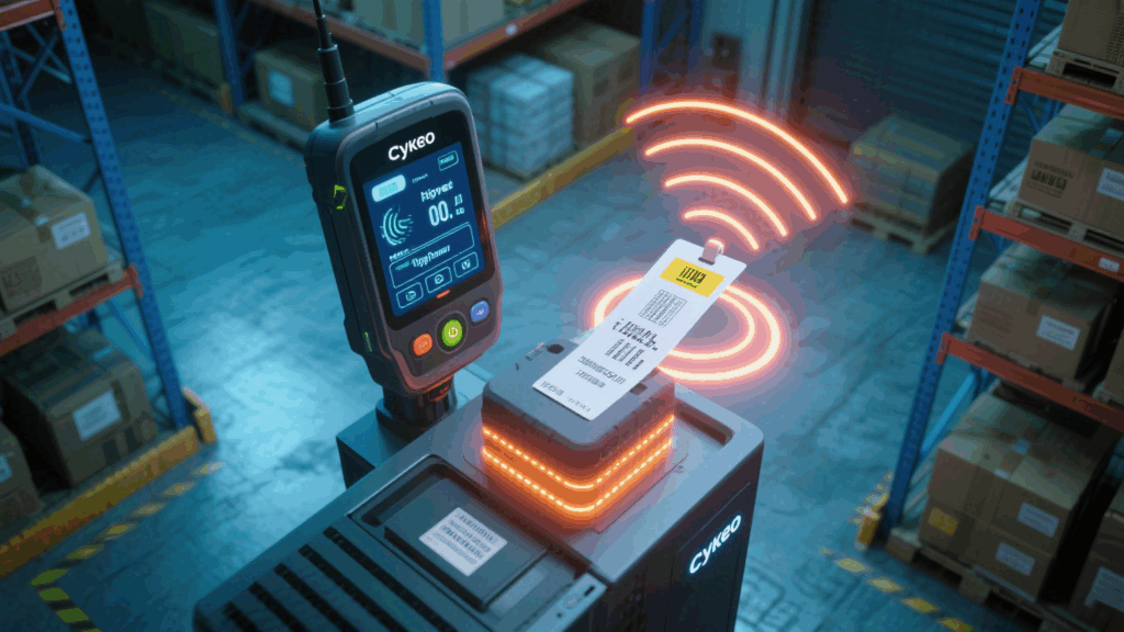 high-performance Cykeo passive UHF tags, this setup can ensure a reliable read range while avoiding interference issues.