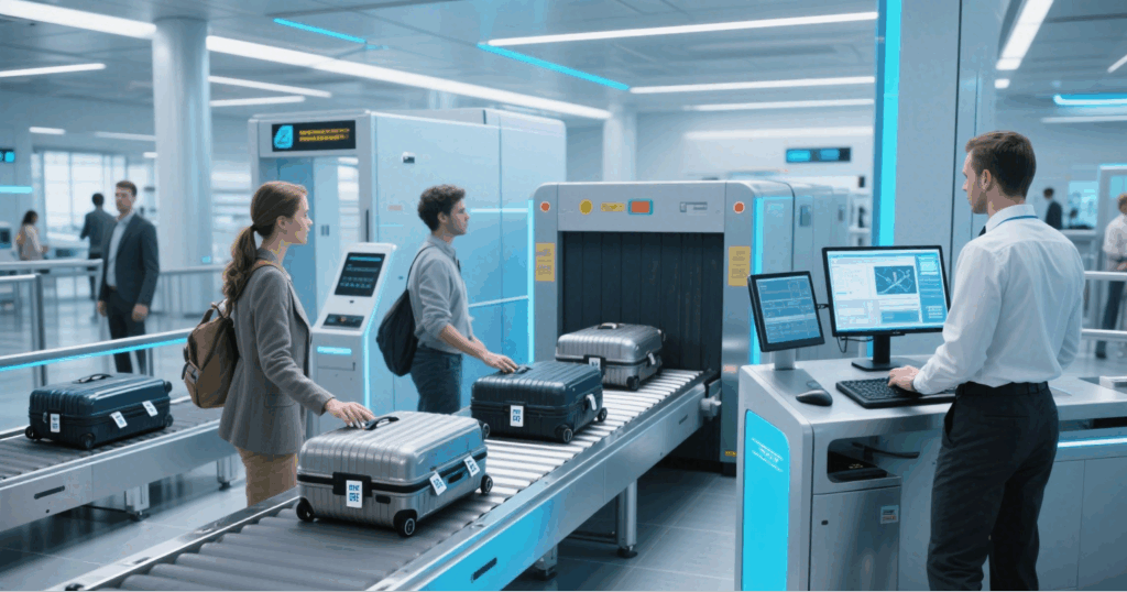 RFID system automatically identifies vehicle identity and controls gate barrier release.