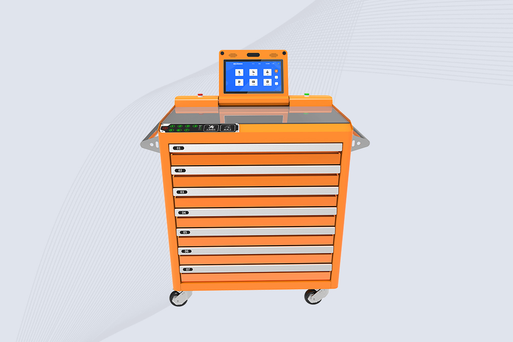CK-GTC7A RFID Real-Time Tool Tracking Cart CK-GTC7A RFID Real-Time Tool Tracking Cart