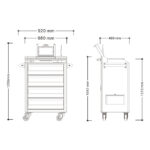 CK-GTC4D RFID Tool Tracking Cart（images 7）