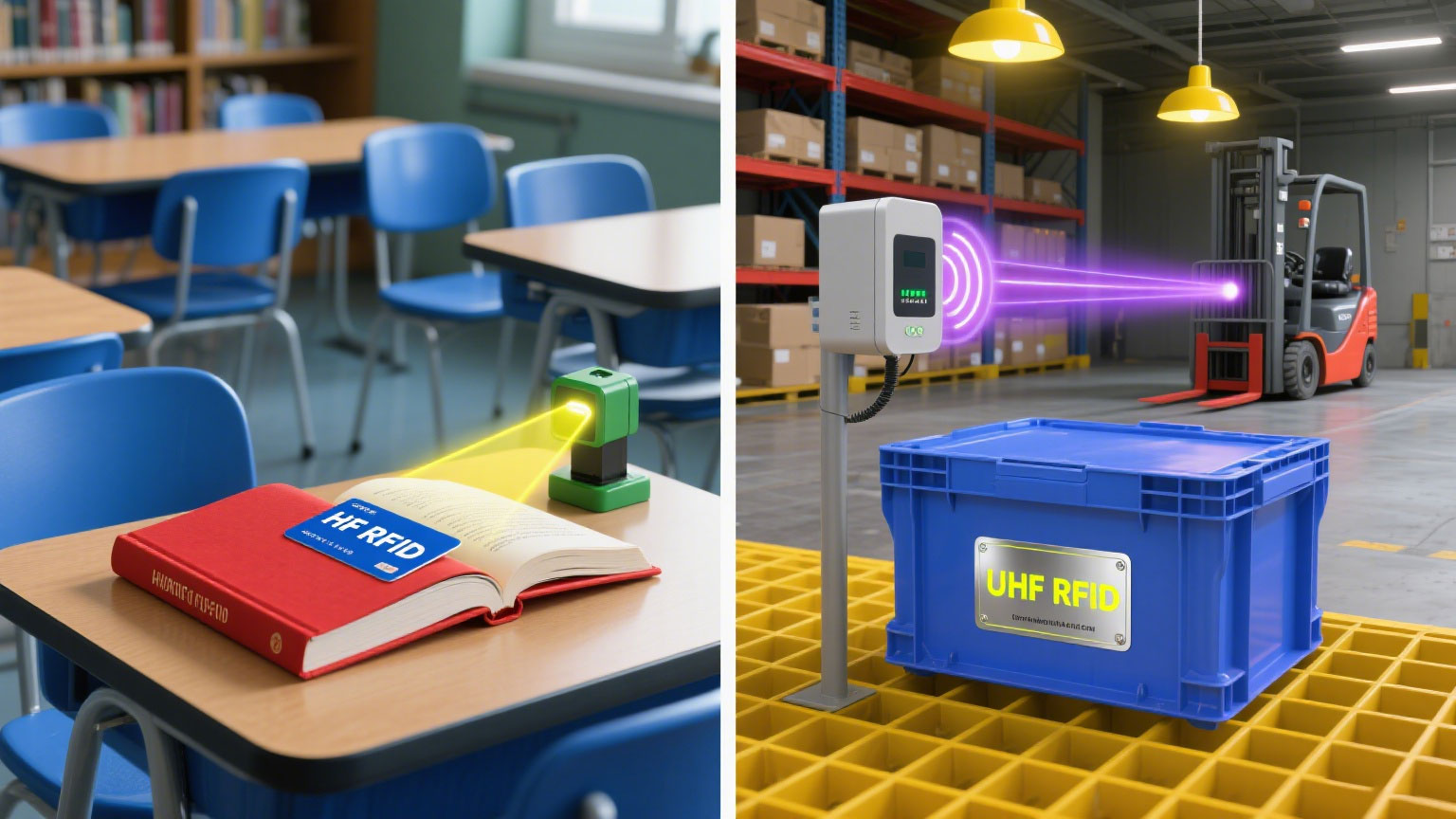 RFID UHF vs HF: Which One Should You Choose for Your Business?
