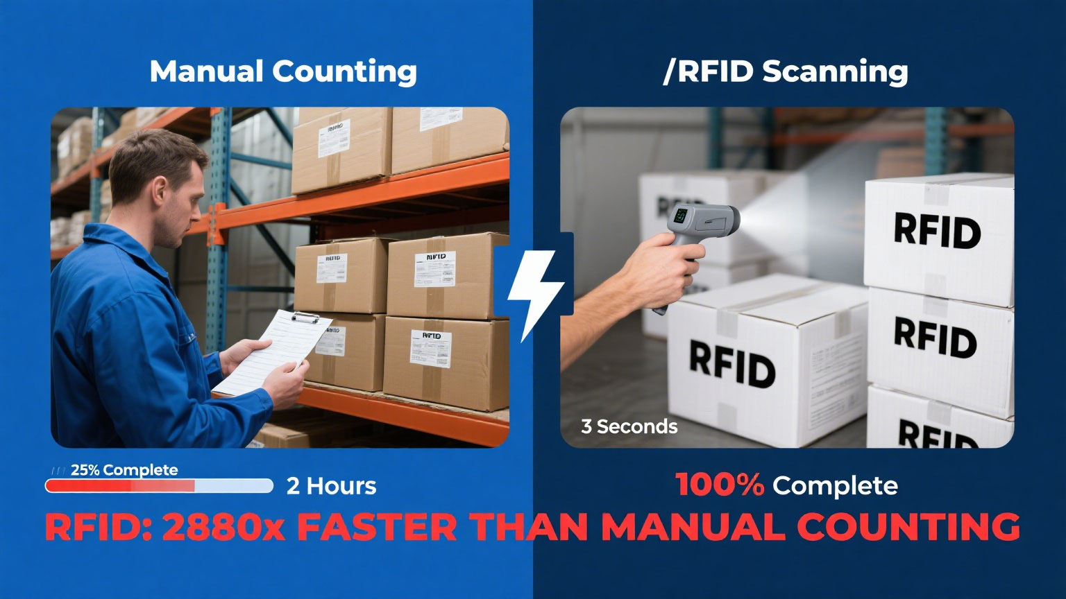 How Passive RFID Slashes Inventory Headaches (No Batteries Needed)