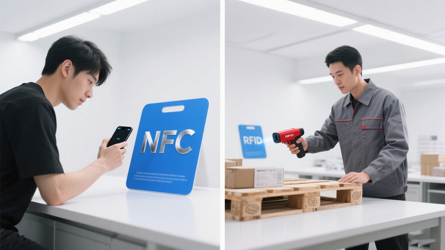 NFC Tags vs RFID: What’s the Actual Difference?