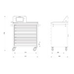 CK-GTC7 RFID Aviation Maintenance Cart（images 9）