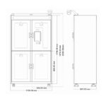 CK-GT4A RFID Secure Tool Cabinet（images 8）
