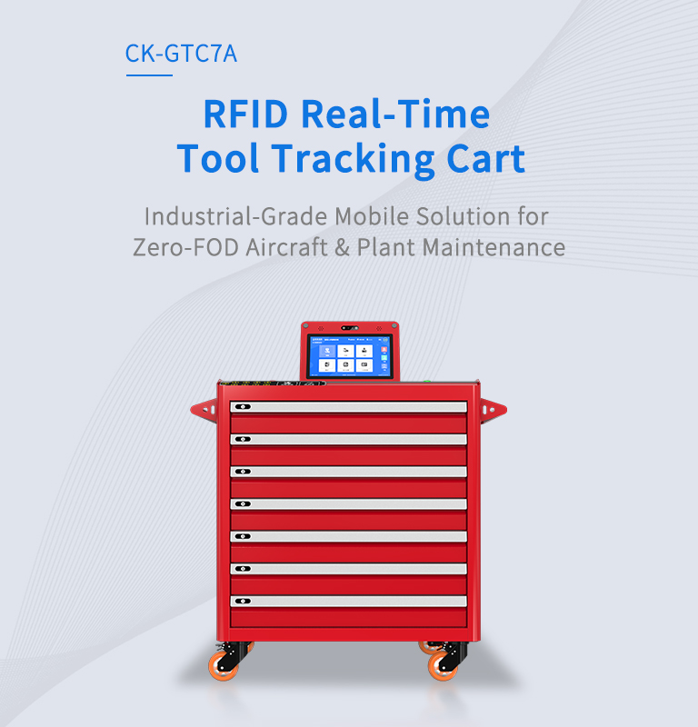 CK-GTC7A RFID Real-Time Tool Tracking Cart（images 2）
