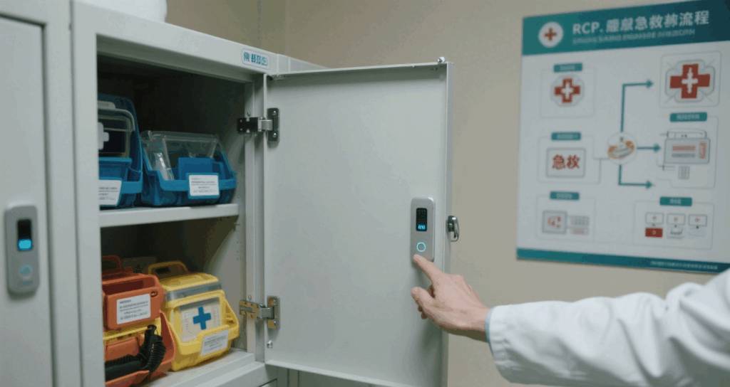 Hospitals use RFID technology to enhance the efficiency and accuracy of equipment management.