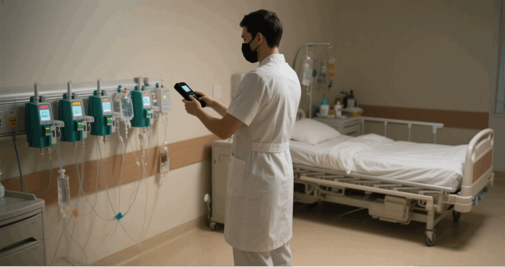RFID enables real-time location tracking and usage monitoring, preventing loss or misuse.