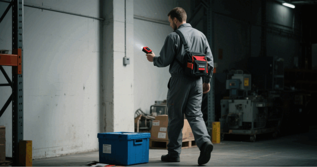 RFID handhelds read multiple tags simultaneously, eliminating one-by-one scanning and speeding up inbound/outbound processes.