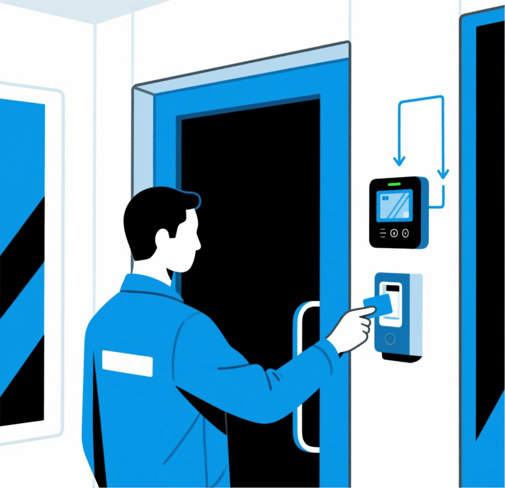 RFID access process explained