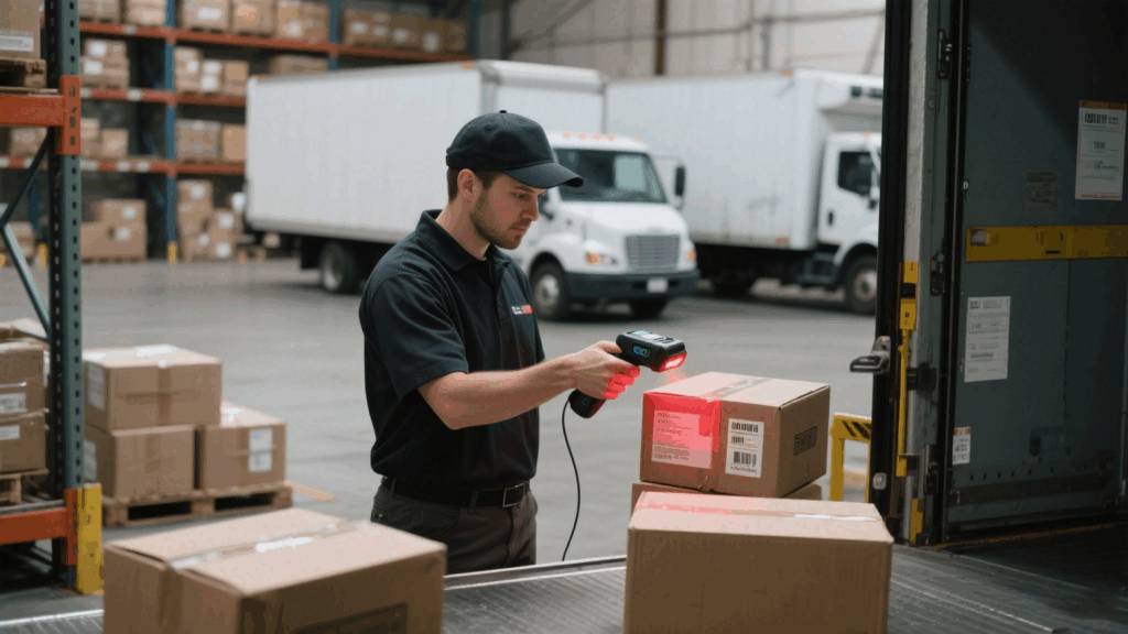 Real usage scenes of passive tags warehouse