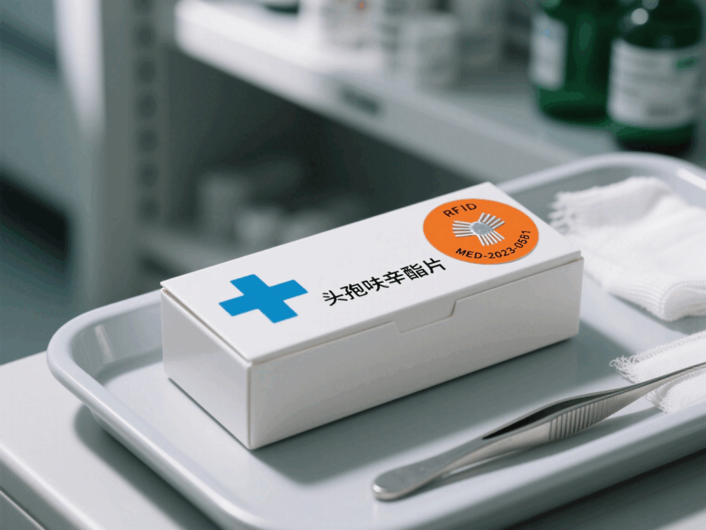 RFID tags on frequently used hospital supplies enable precise tracking and inventory management