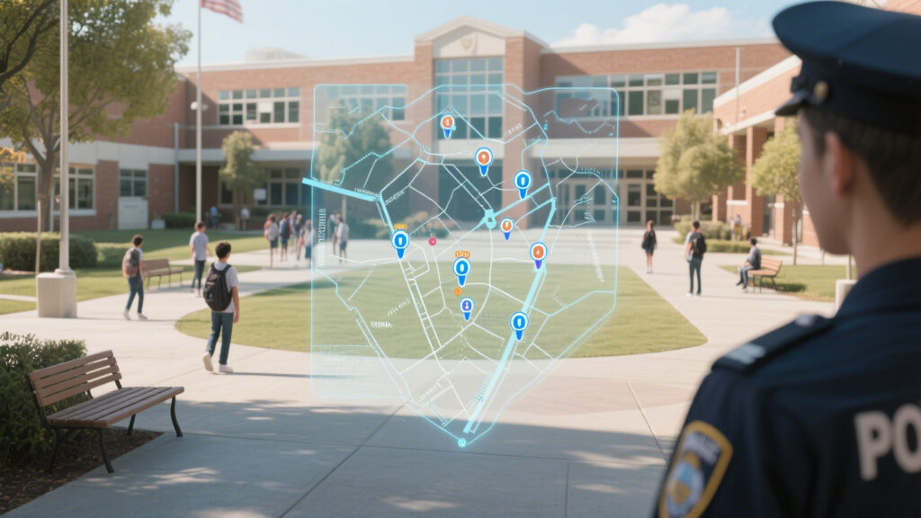 RFID systems track student locations to ensure campus safety.