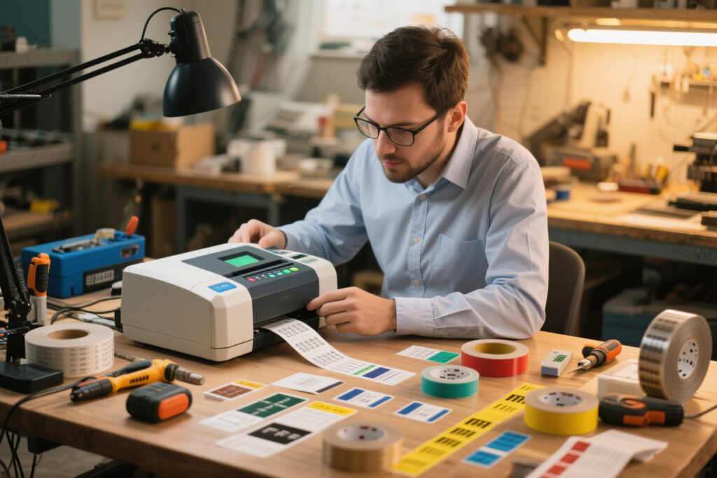 RFID Label & Ribbon Compatibility Testing