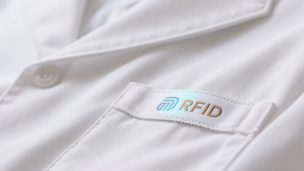 Washable RFID tags can be sewn or attached to textiles, allowing smooth tracking through multiple washing cycles.