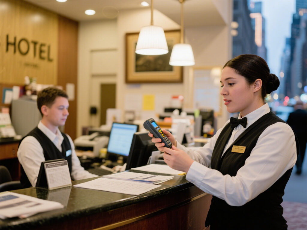 System delays or failed reads are common during RFID operations; staff must respond quickly to maintain check-in efficiency.