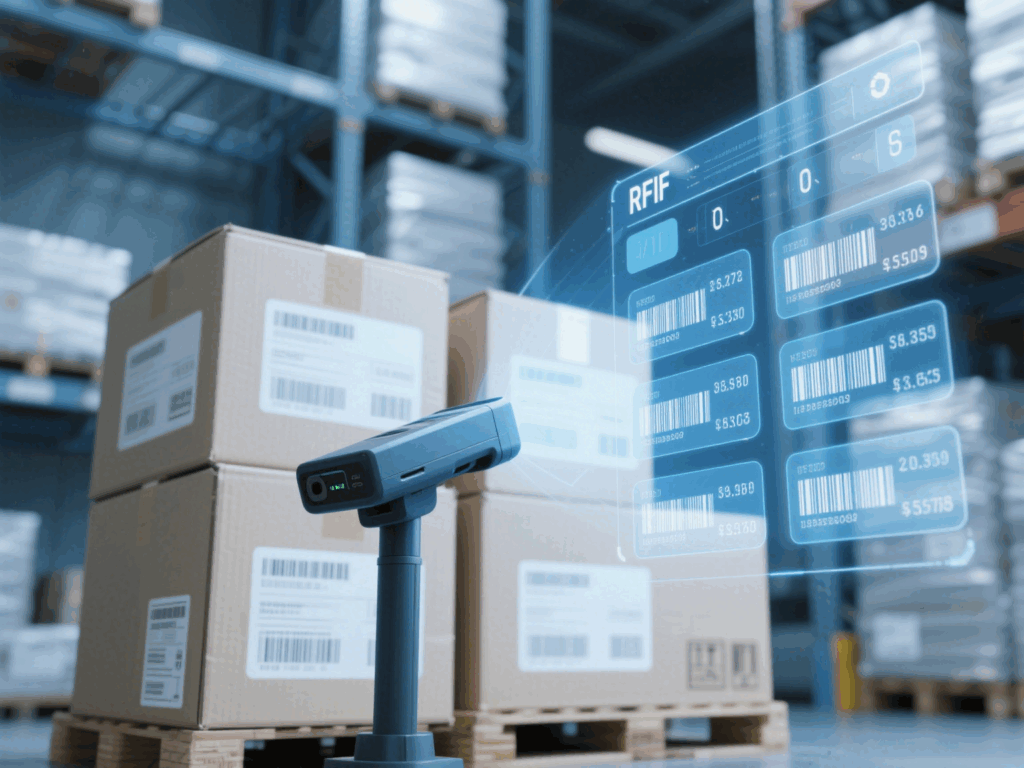 RFID stickers for inventory support contactless bulk reading, making them ideal for efficient stocktaking.
