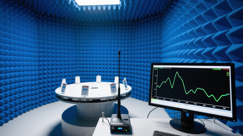 RFID Tag Performance Validation in an Anechoic Chamber