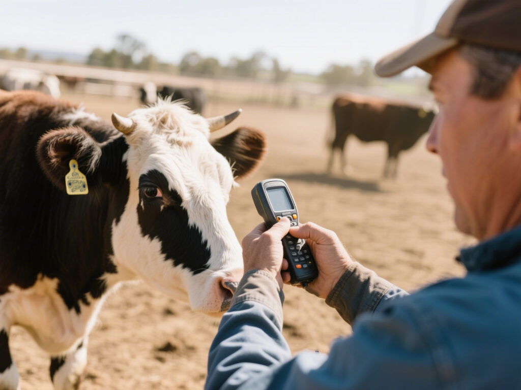  Dust, mud, and struggling cows affect reading speed—experience tells you not to rush, just scan a few extra times.