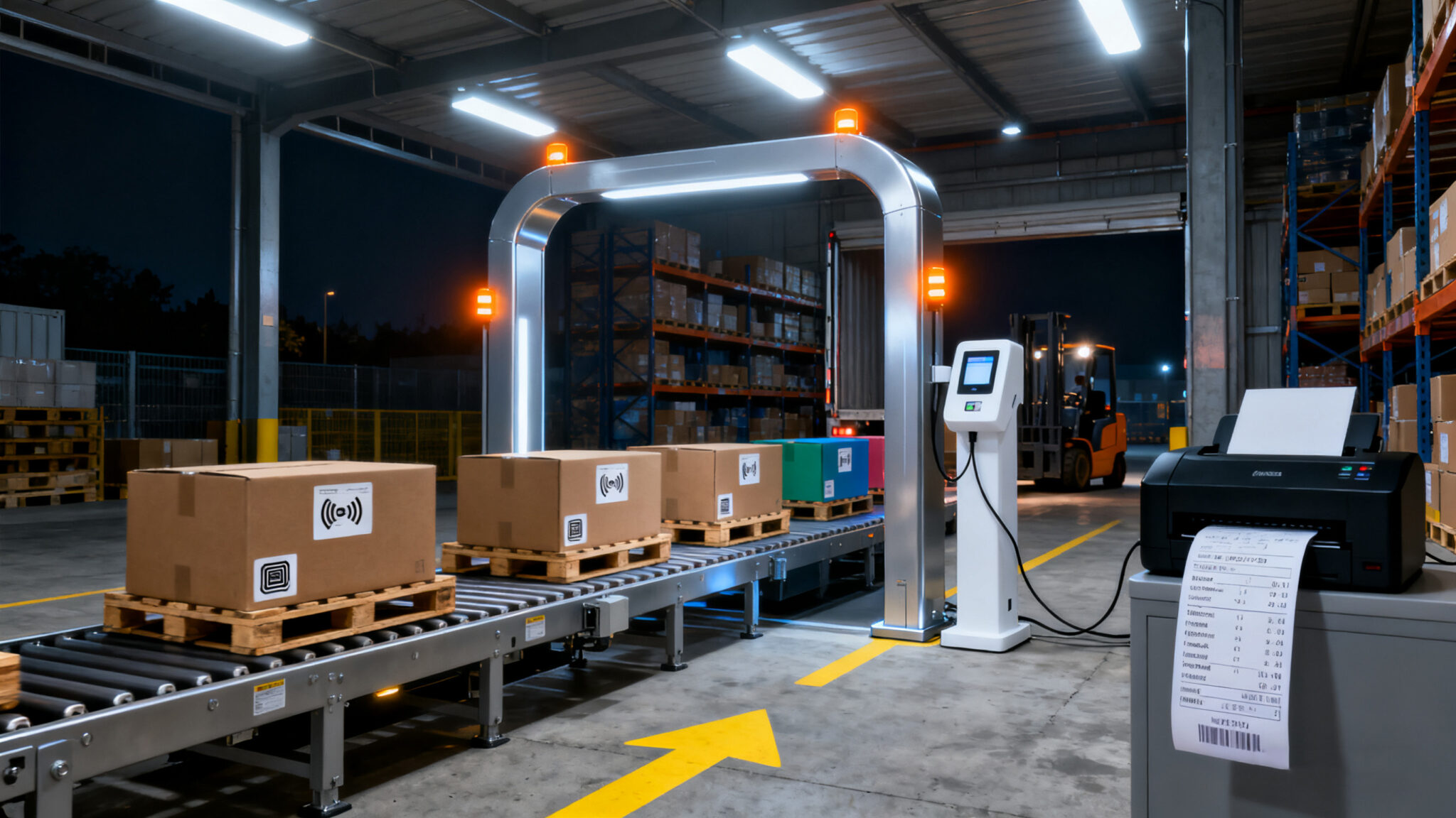 Cómo funciona el RFID en logística: usos, ventajas y retos reales
