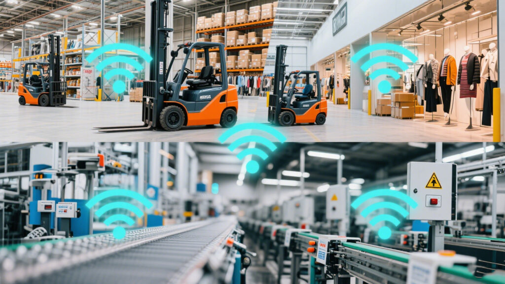 RFID stock count applications in retail, logistics, and manufacturing