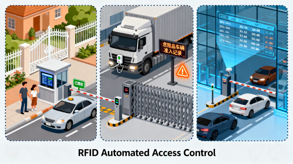 Applications of RFID Vehicle Entry Systems