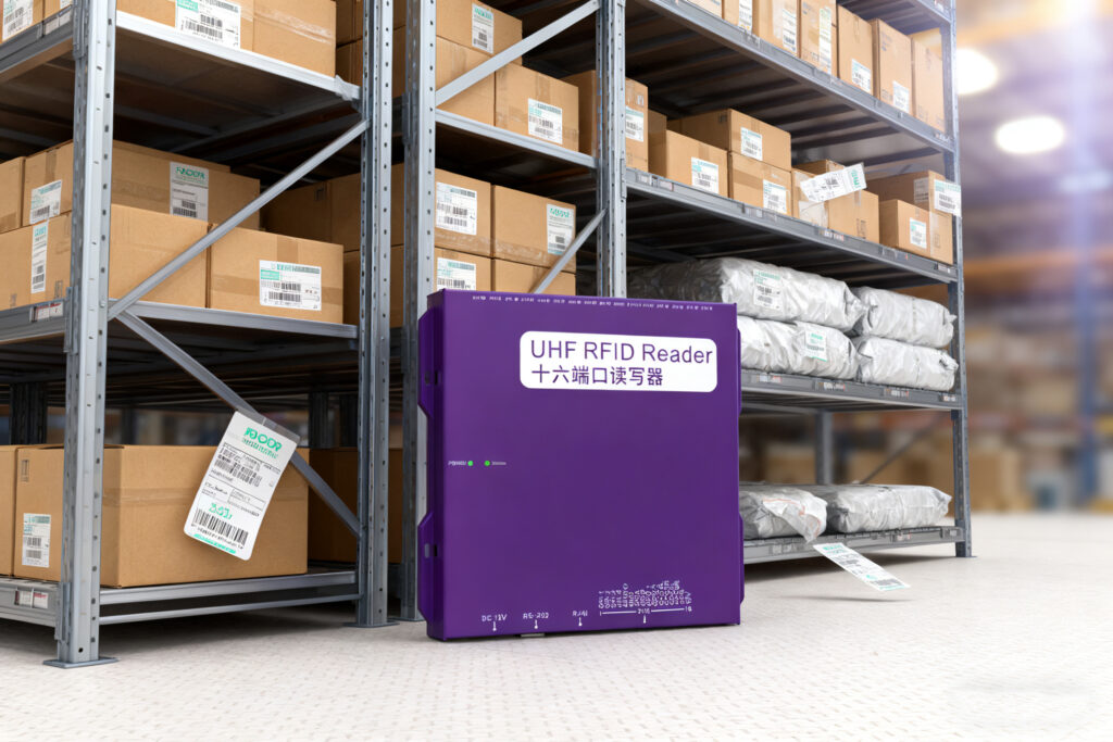 CK-R16L UHF RFID Fixed Reader Applications In Warehouse