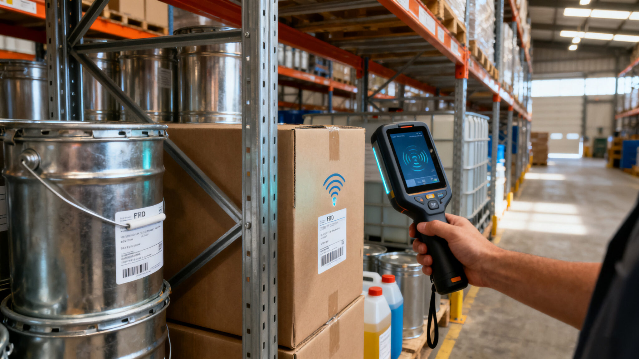 Como funciona el RFID en logística: guía práctica + errores comunes