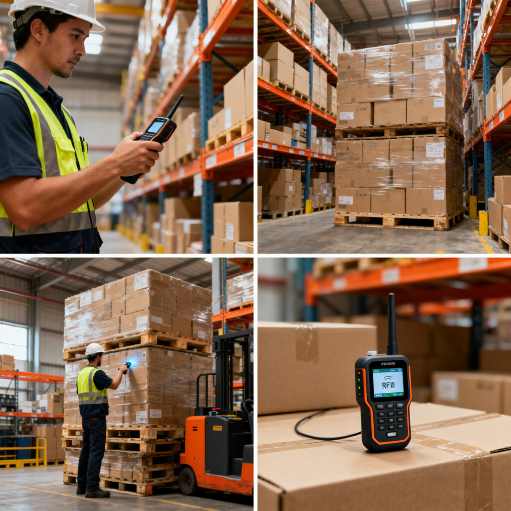 RFID reader applications in logistics