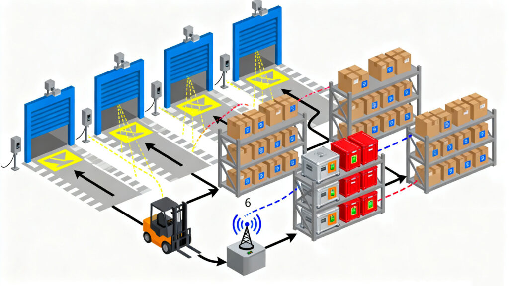 Warehouse Workflow with Mixed RFID Tags
