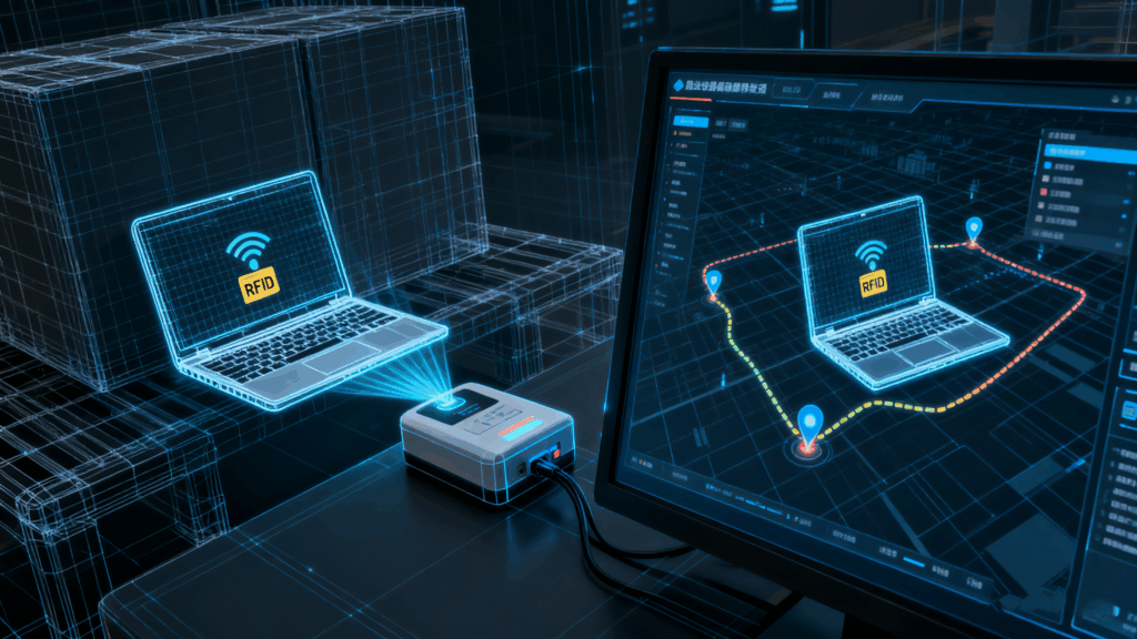How RFID asset management system works