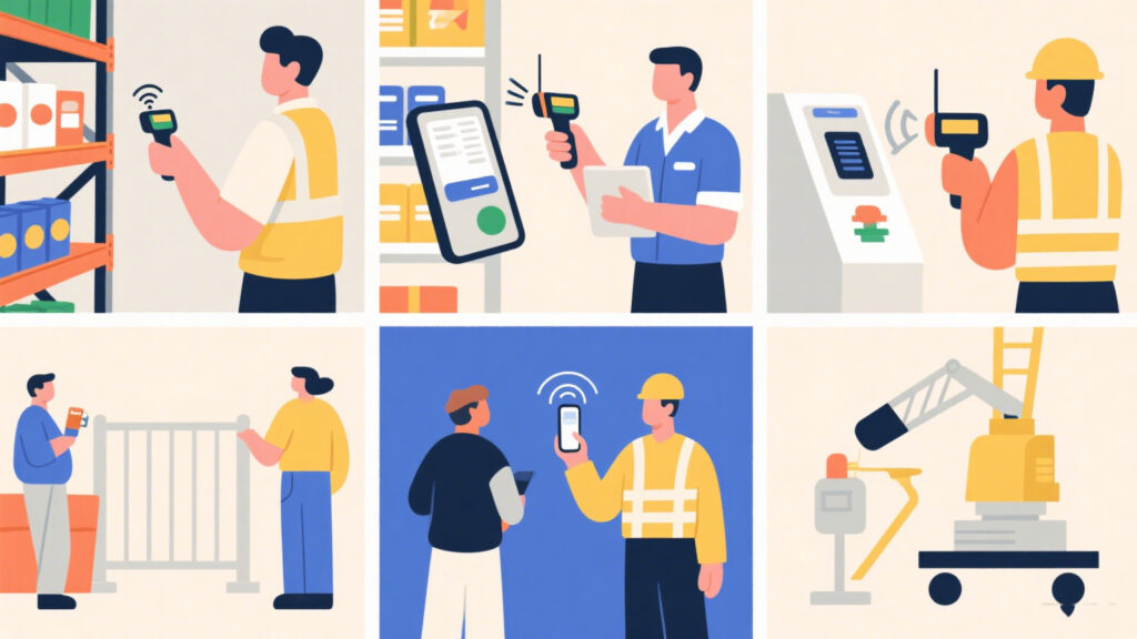 Different Scenarios Using Wireless RFID Scanners
