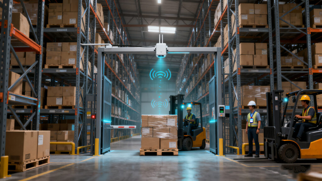 Smart Warehousing – Reading Multiple Tags in Motion