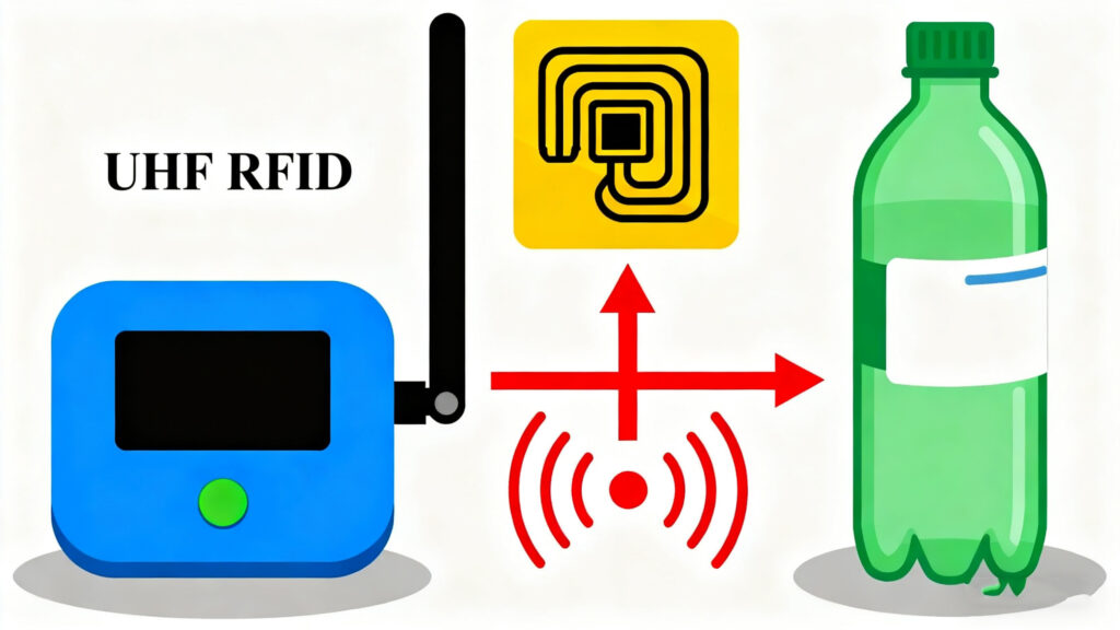 components of a UHF RFID system