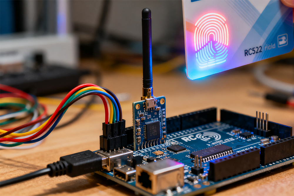 How to Connect RC522 RFID Module with Arduino —... How to Connect RC522 RFID Module with Arduino —...