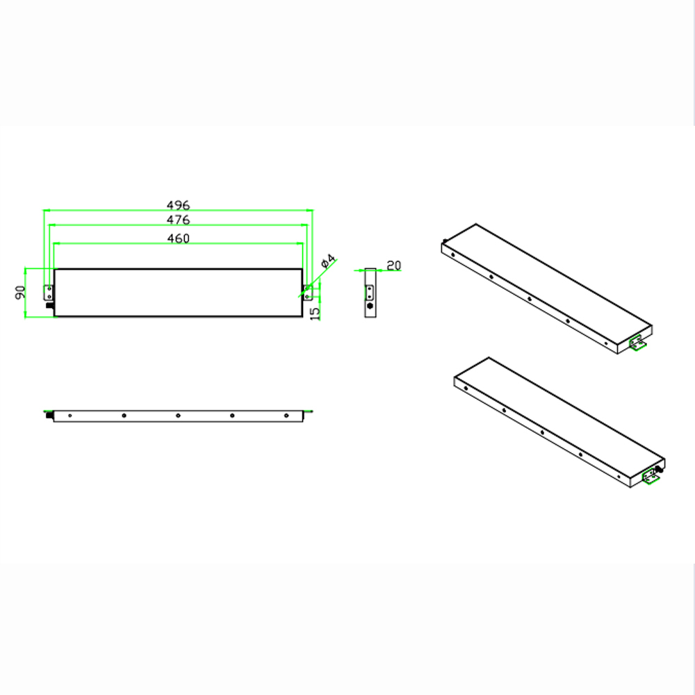 CK-A5B 5dBi Industrial Linear RFID Antenna​
