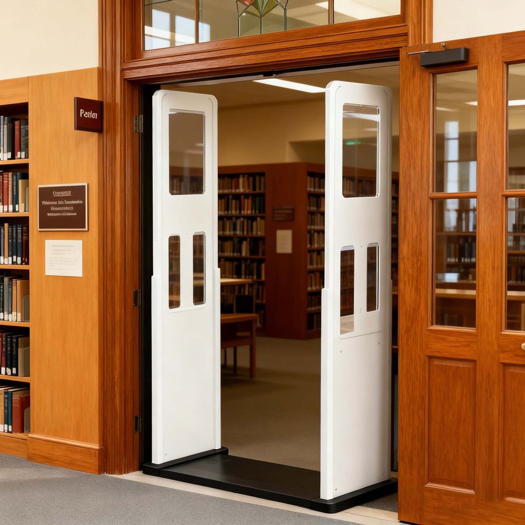 CK‑T9HF gate Reader Application In Library