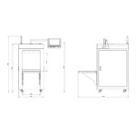 CK-TP2D fixed rfid tunnel