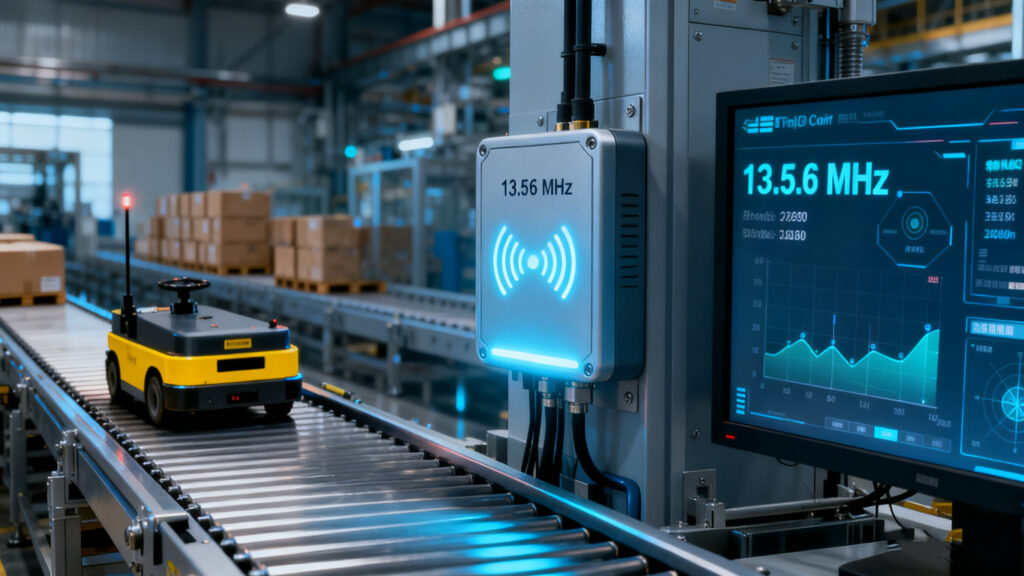 RFID 13.56 MHz Reader for Smart Factory Automation