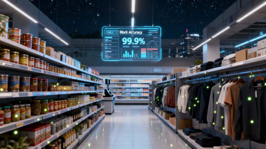 Stop Losing Your Assets: How Complete RFID Tracking System Actually Works 1 RFID-Enabled-Smart-Supermarket-Inventory-Visualization