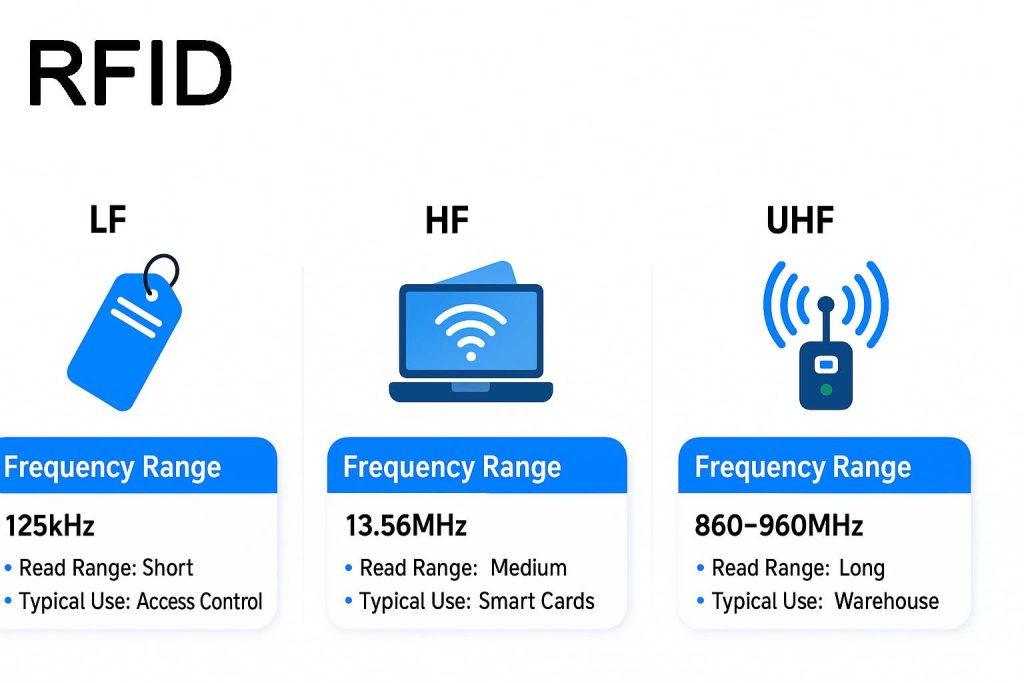 Types of RFID Frequency，A Practical Guide to LF, HF, and UHF Systems（images 1）